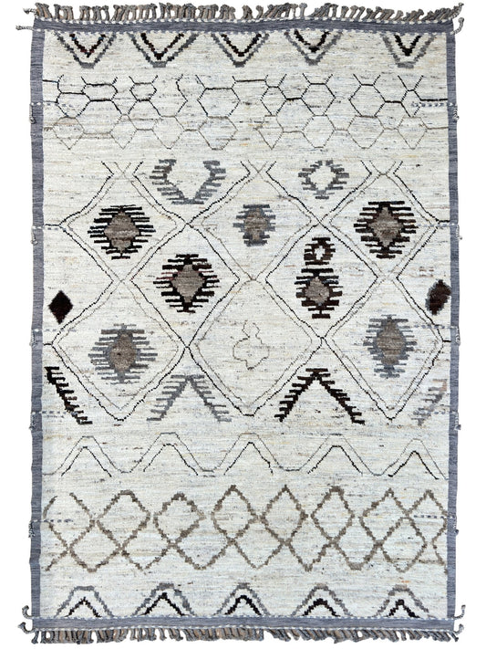Moroccan Style 9'10"x14'4" Area Rug