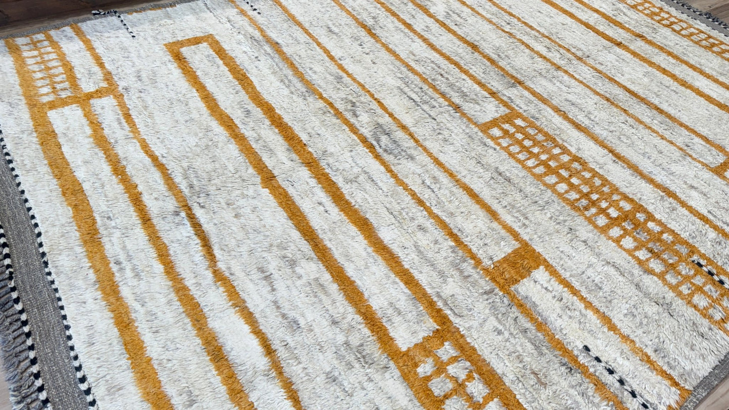 Moroccan Style 10'5"x14'3" Area Rug