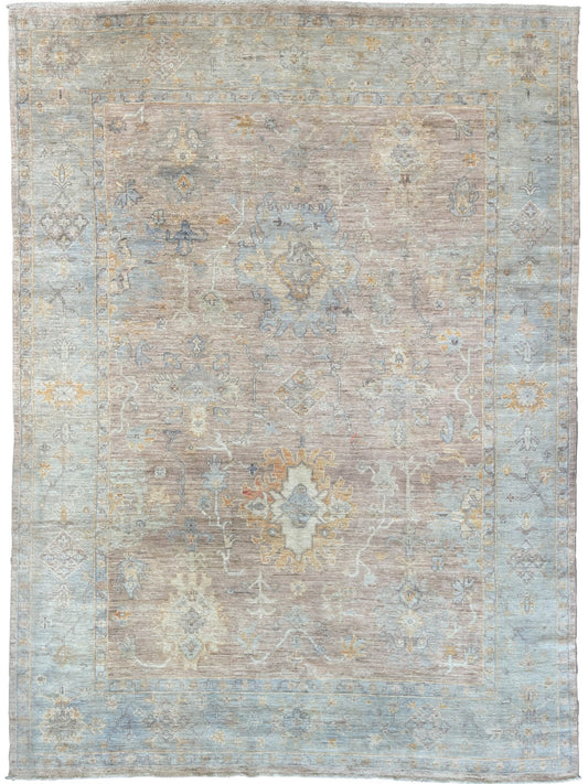 Floral Oushak 10'0"x13'5" Area Rug
