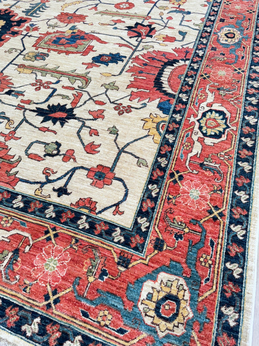 Transitional Heriz 10'2"x13'11" Area Rug