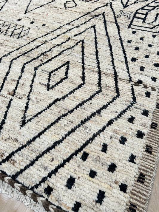 Moroccan Style 12'0"x17'7" Area Rug