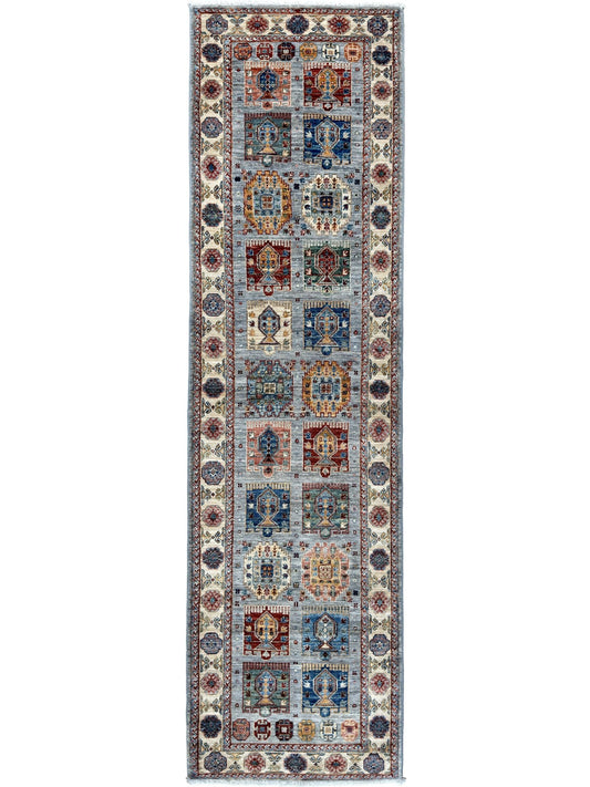 Transitional Kazak Runner 2'9"x9'8" Area Rug