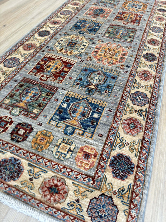 Transitional Kazak Runner 2'9"x9'8" Area Rug