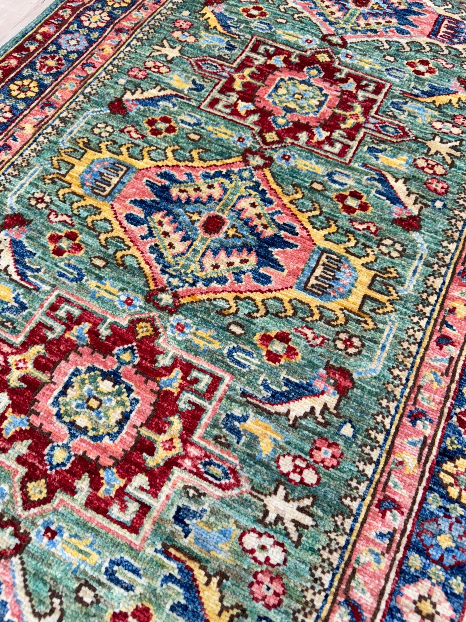 Transitional Kazak Runner 2'9"x9'9" Area Rug