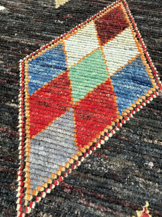 Moroccan Style Runner 3'0"x9'5" Area Rug