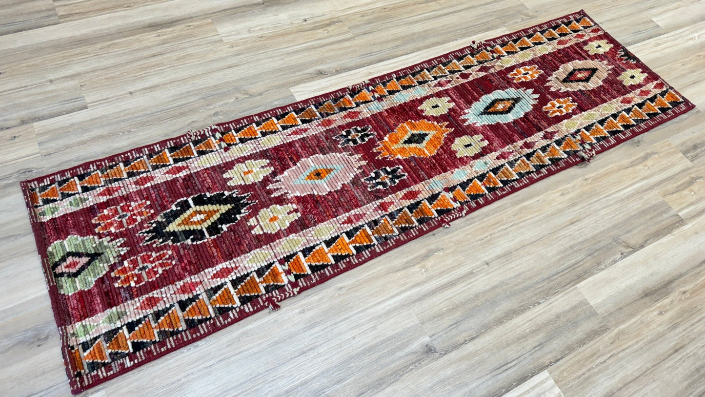 Moroccan Style Runner 2'7"x9'2" Area Rug