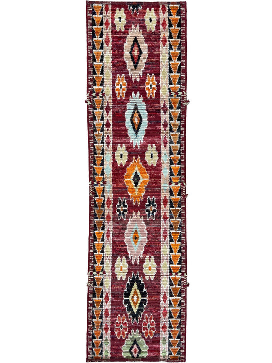 Moroccan Style Runner 2'7"x9'2" Area Rug