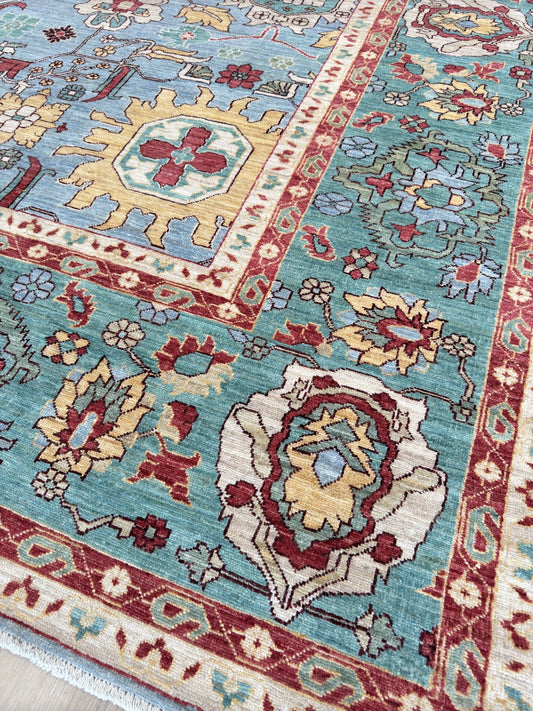 Transitional Sultan Abad 10'3"x13'10" Area Rug