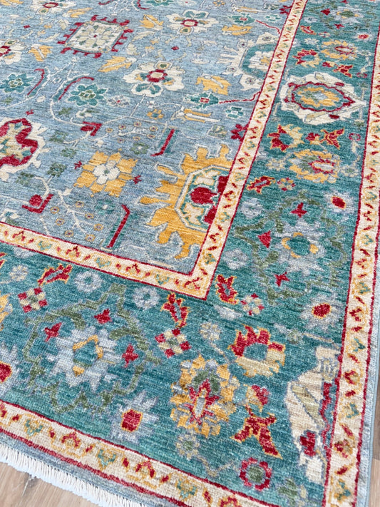 Transitional Sultan Abad 5'2"x7'0" Area Rug