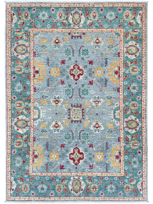 Transitional Sultan Abad 5'2"x7'0" Area Rug