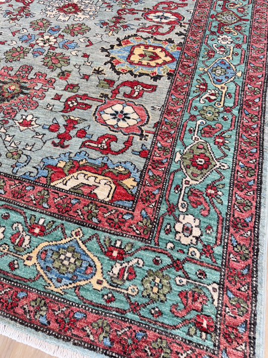 Transitional Mahal 5'0"x7'2" Area Rug