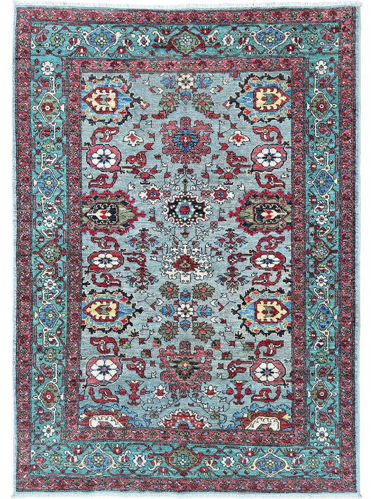 Transitional Mahal 5'0"x7'2" Area Rug
