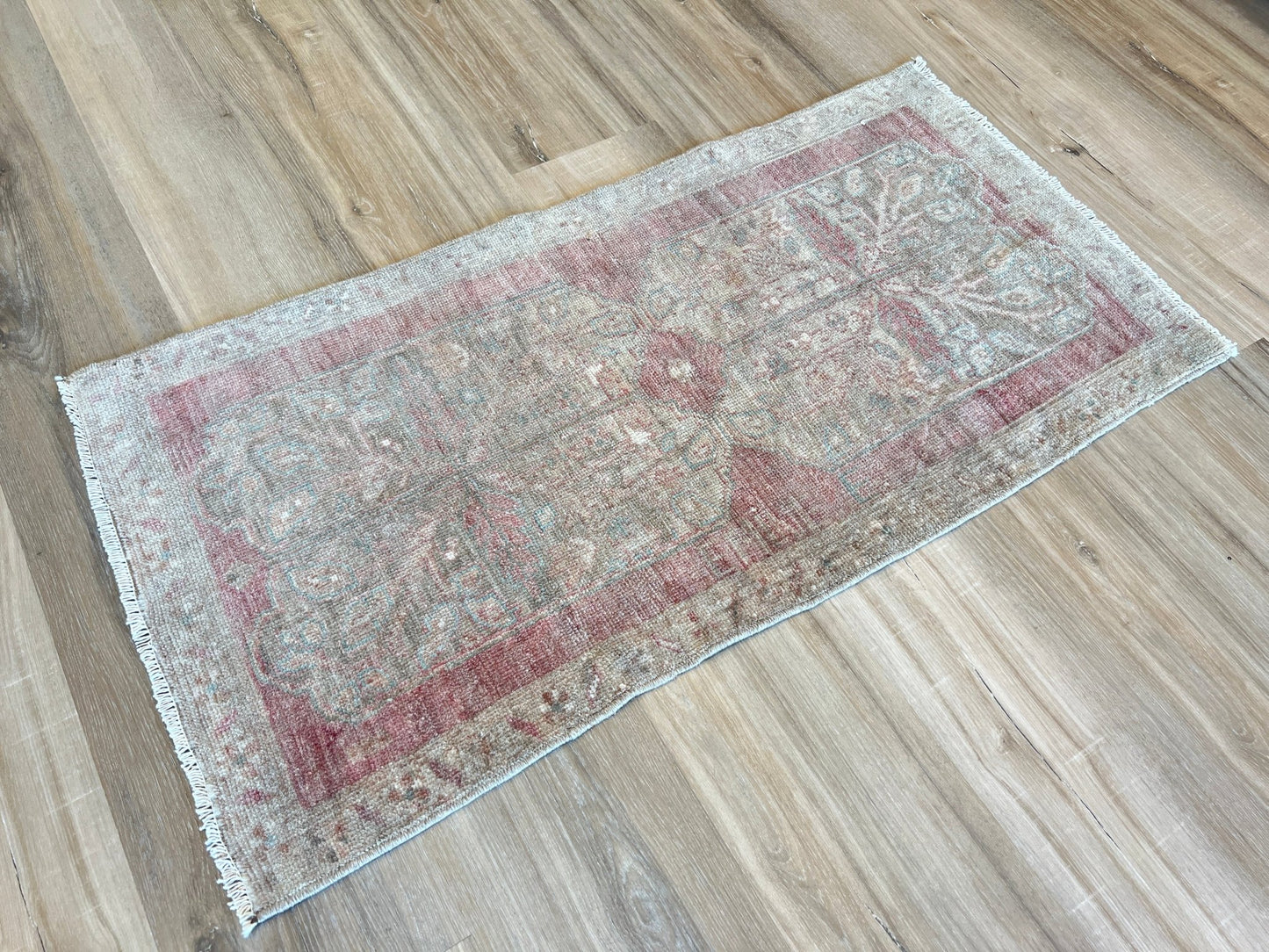 Turkish Vintage 1'8"x3'3" Area Rug