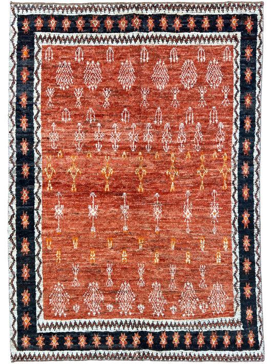 Moroccan Style 5'6"x7'10" Area Rug