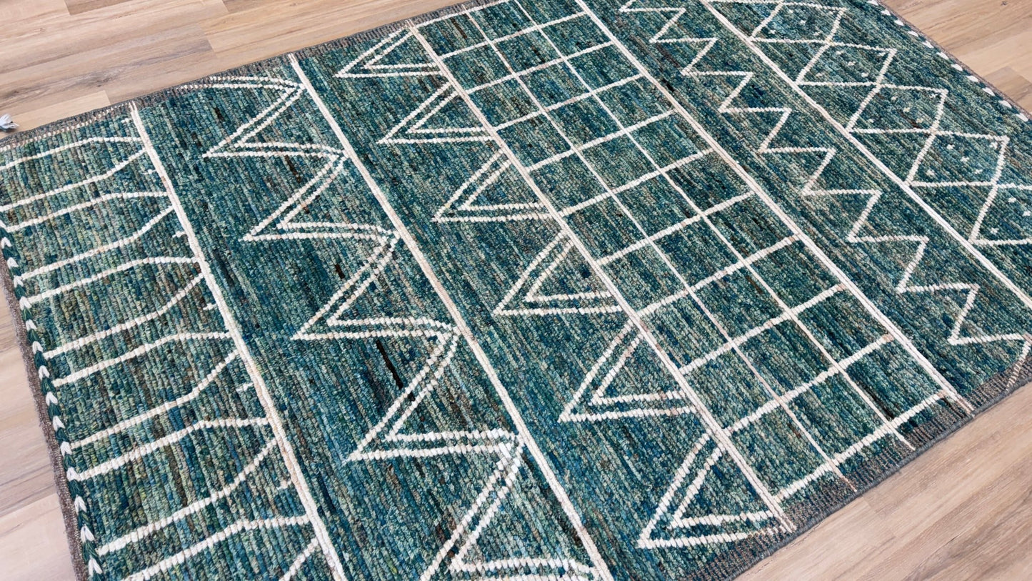 Moroccan Style 5'11"x9'0" Area Rug