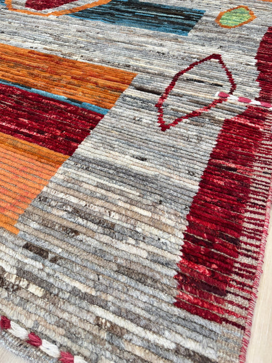 Moroccan Style 6'10"x9'4" Area Rug