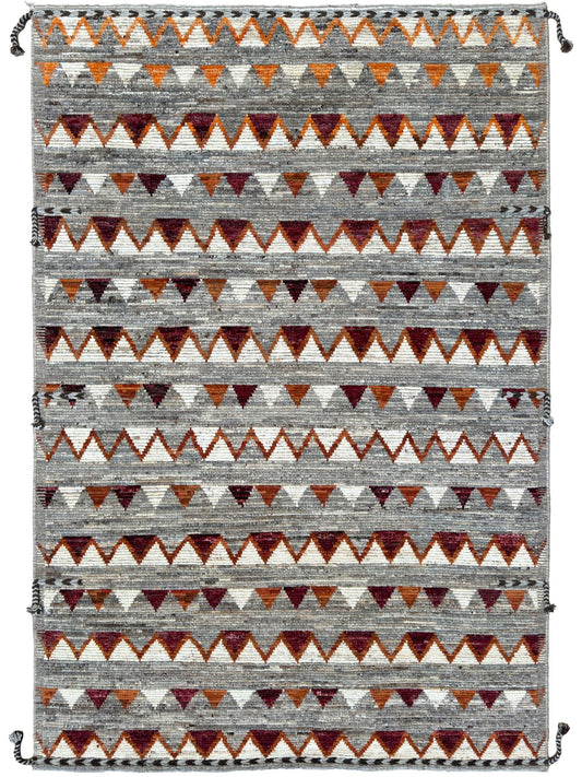 Moroccan Style 6'6"x9'4" Area Rug