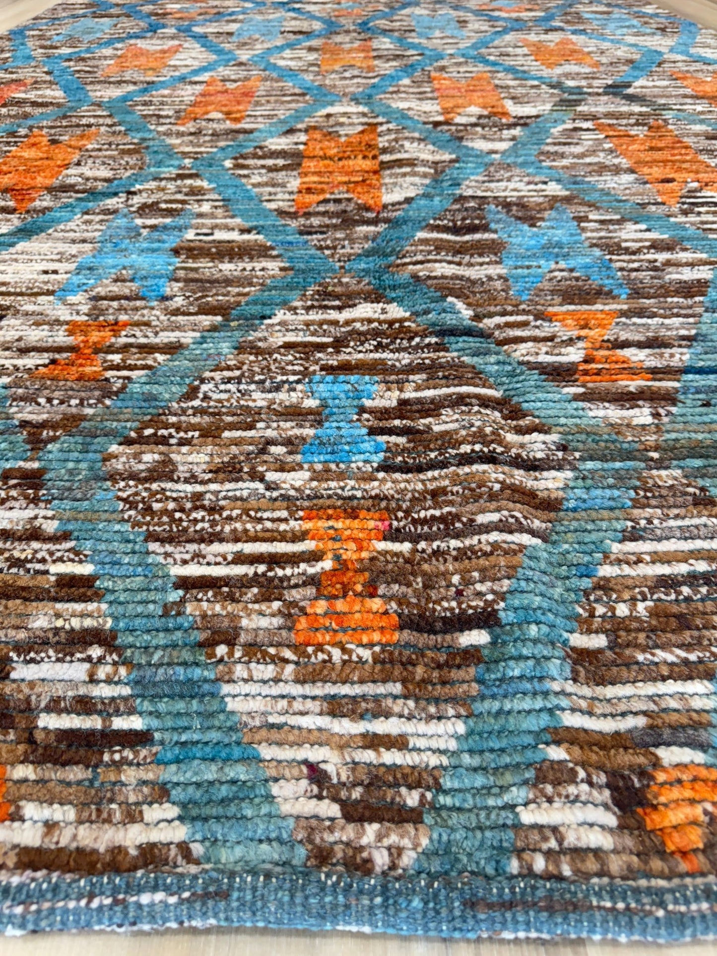 Moroccan Style 6'4"x9'7" Area Rug