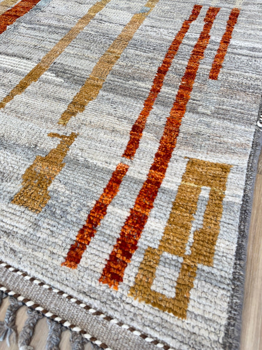 Moroccan Style 6'8"x10'2" Area Rug