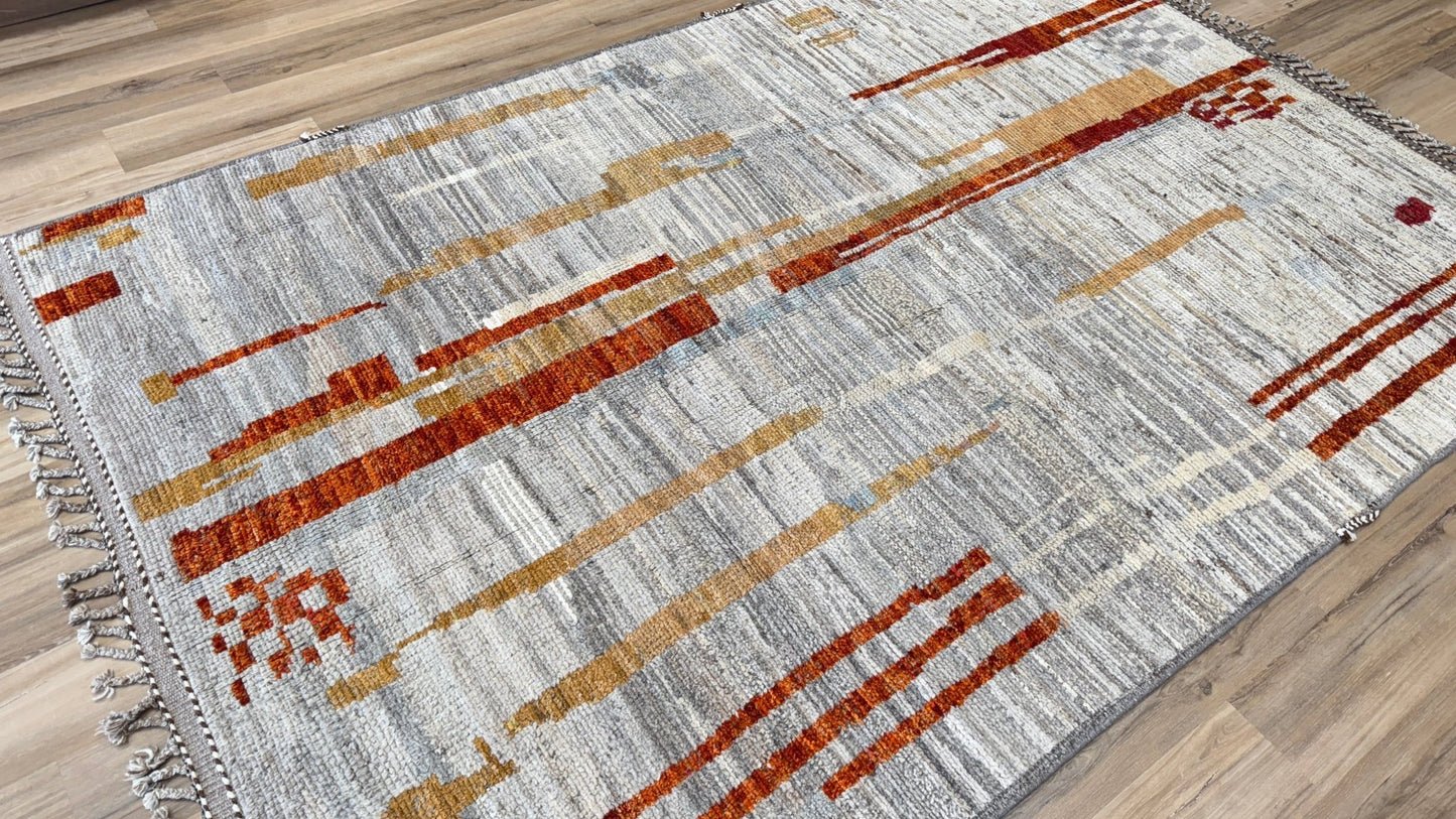 Moroccan Style 6'8"x10'2" Area Rug