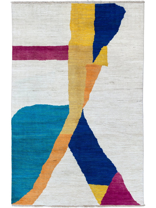 Moroccan Modern 6'6"x9'11" Area Rug