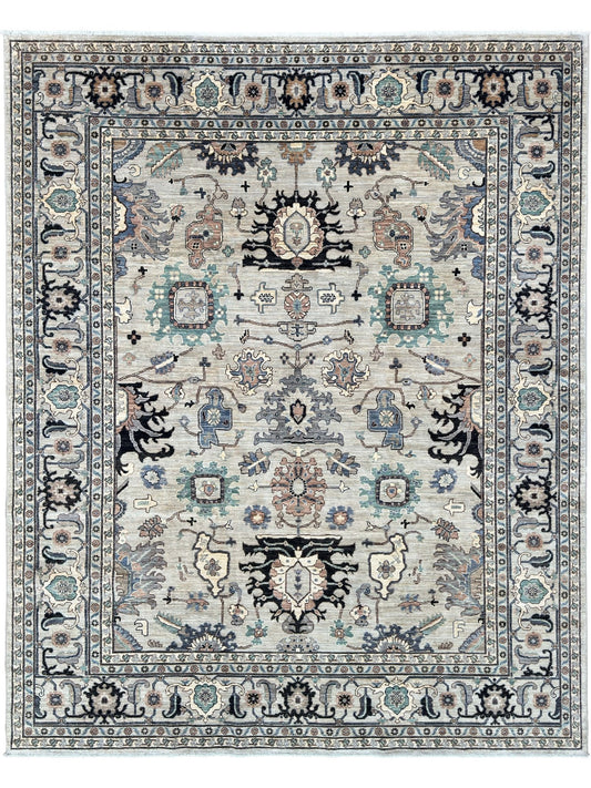 Transitional Heriz 7'11"x9'9" Area Rug
