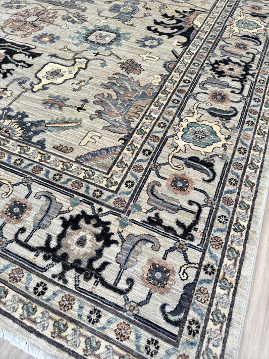 Transitional Heriz 7'11"x9'9" Area Rug