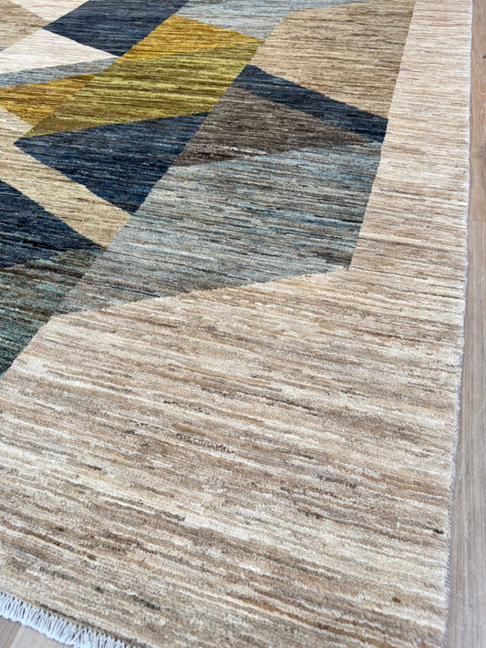 Geometric Modern 8'4"x9'8" Area Rug