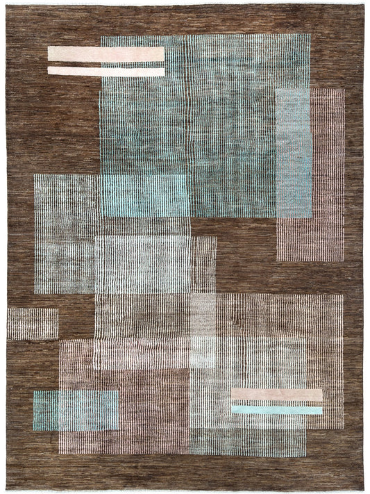 Geometric Modern 7'1"x9'7" Area Rug