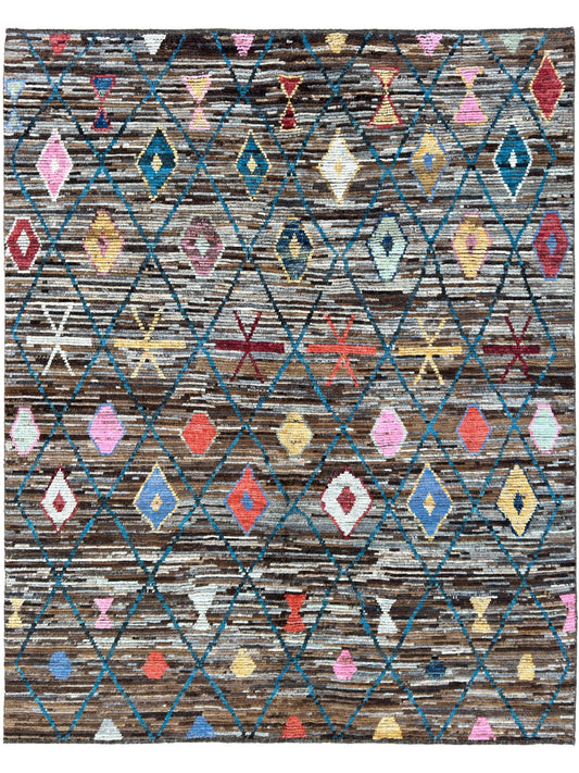 Moroccan Style 8'3"x9'9" Area Rug