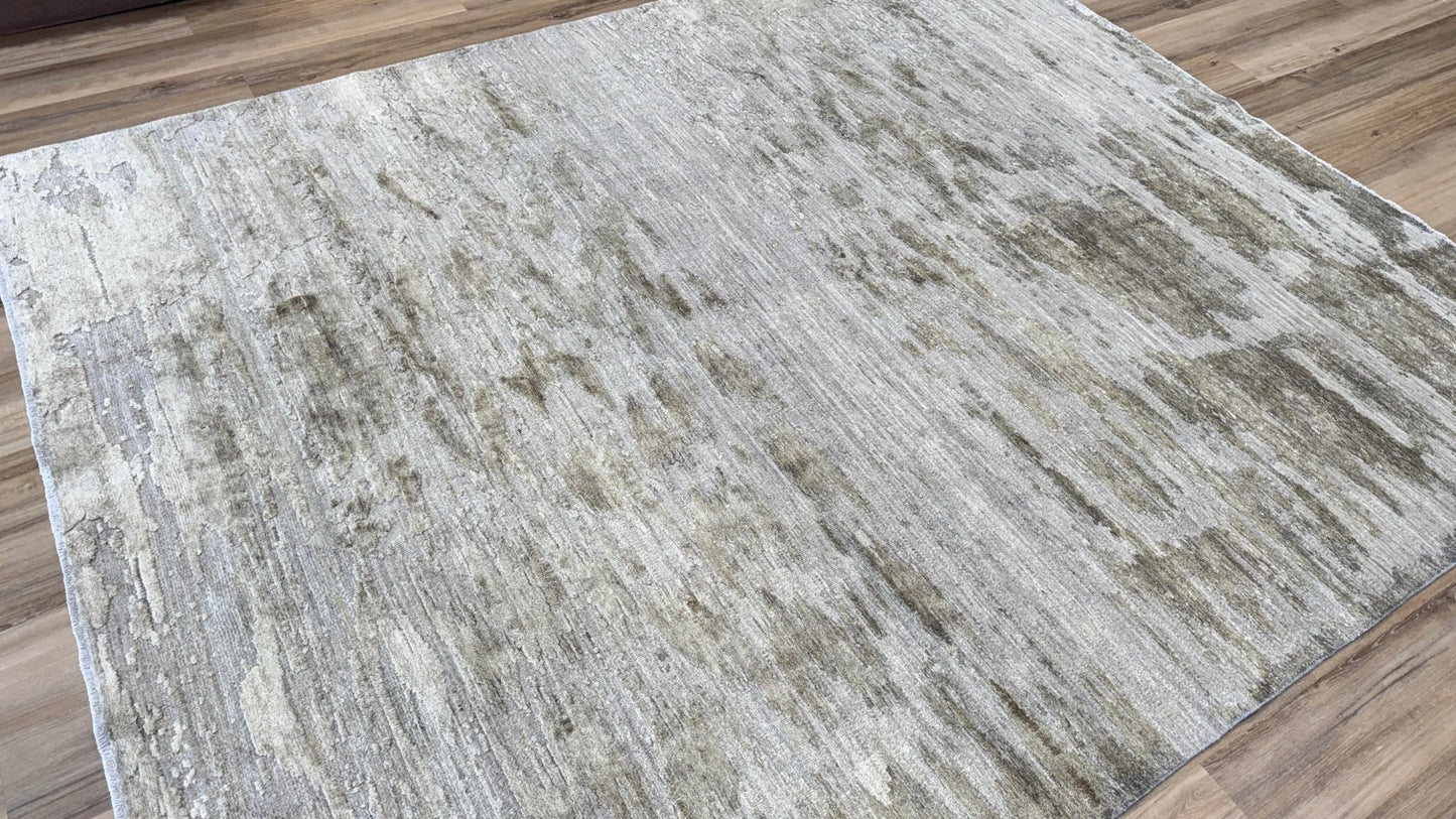 Abstract Modern 7'9"x9'5" Area Rug