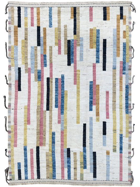 Moroccan Style 8'6"x11'9" Area Rug