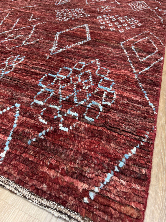 Moroccan Style 8'8"x11'6" Area Rug