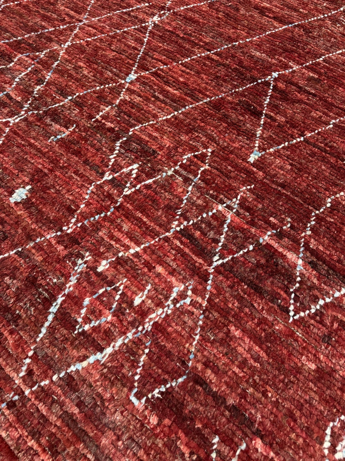 Moroccan Style 8'8"x11'6" Area Rug