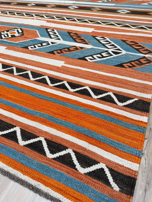 Flatweave Kilim 10'5"x13'3" Area Rug