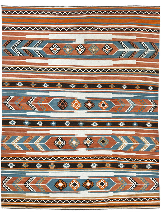 Flatweave Kilim 10'5"x13'3" Area Rug