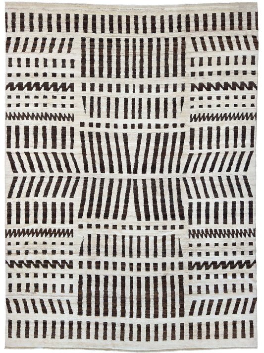 Moroccan Style 9'7"x13'0" Area Rug