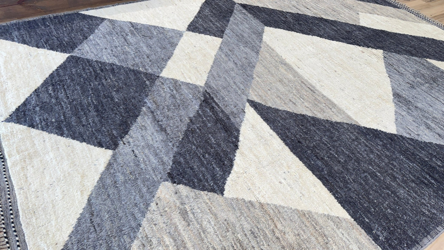 Moroccan Style 10'7"x14'1" Area Rug