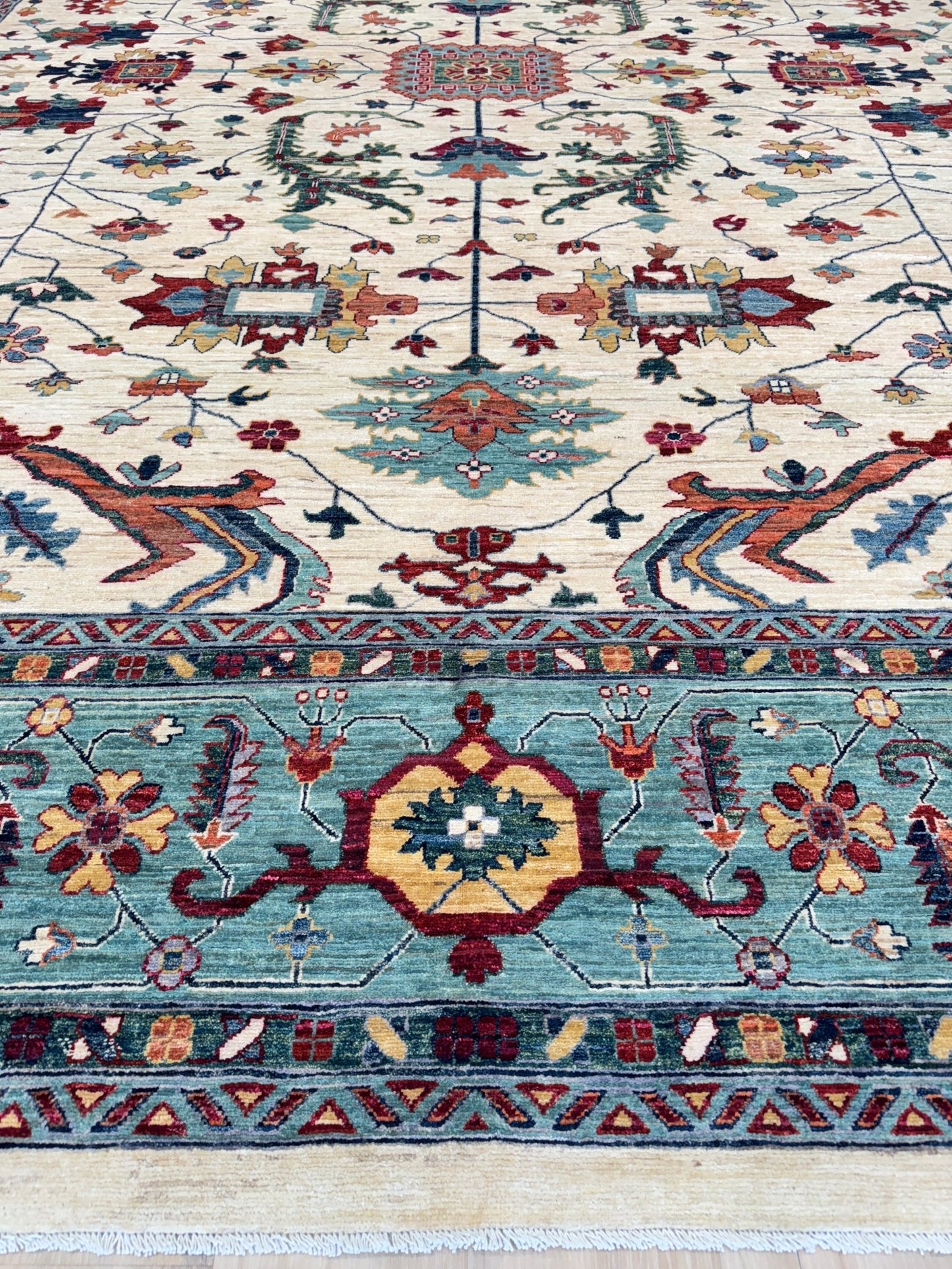 Transitional Heriz 11'11"x14'8" Area Rug