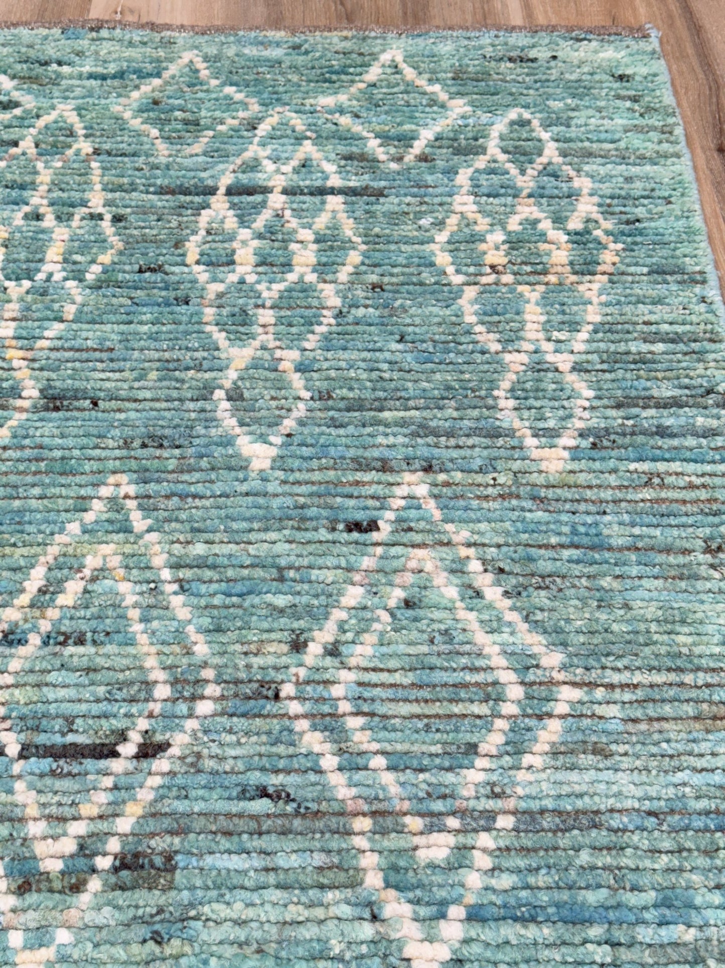 Moroccan Style Runner 2'9"x12'10" Area Rug