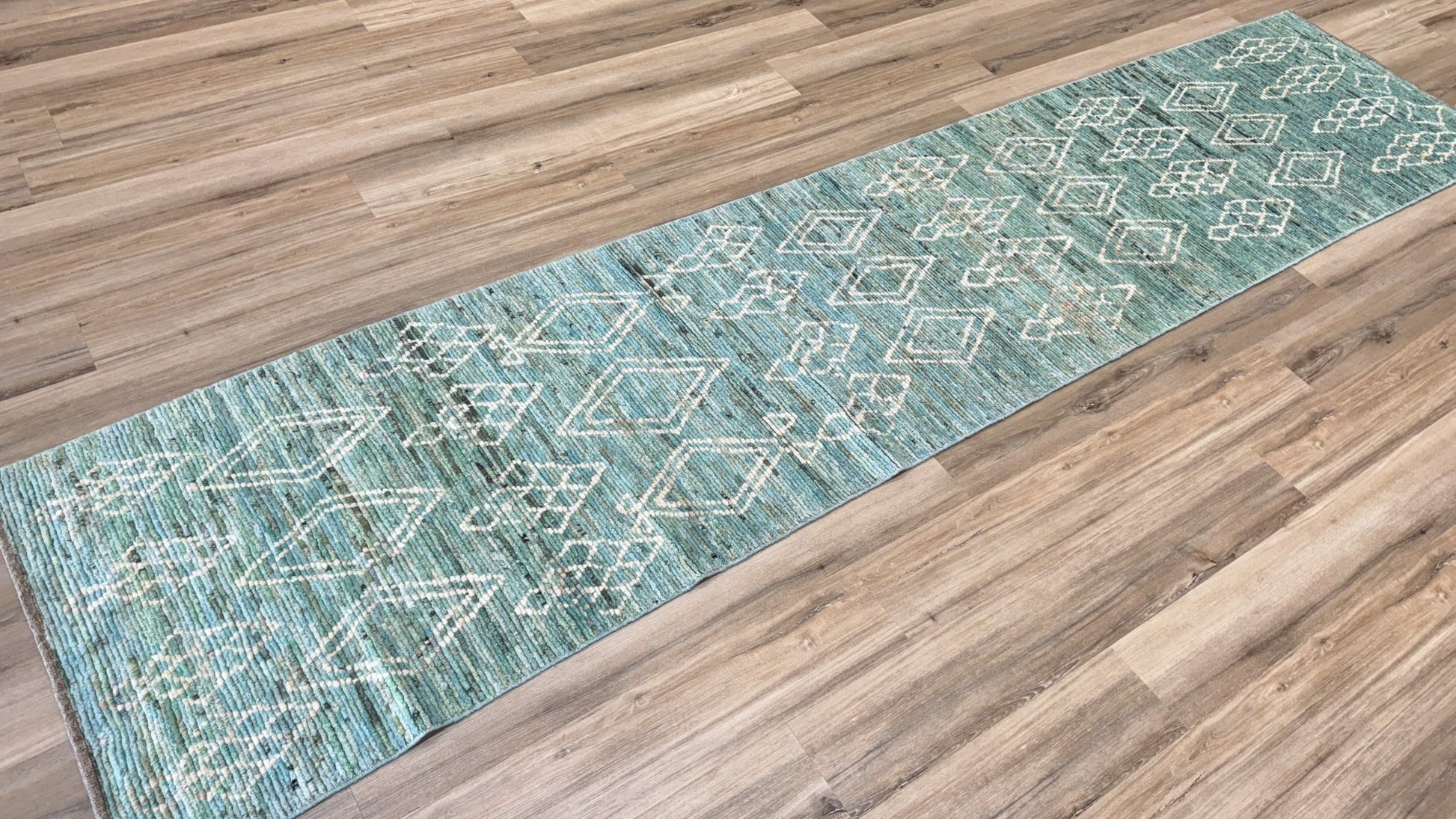 Moroccan Style Runner 2'9"x12'10" Area Rug
