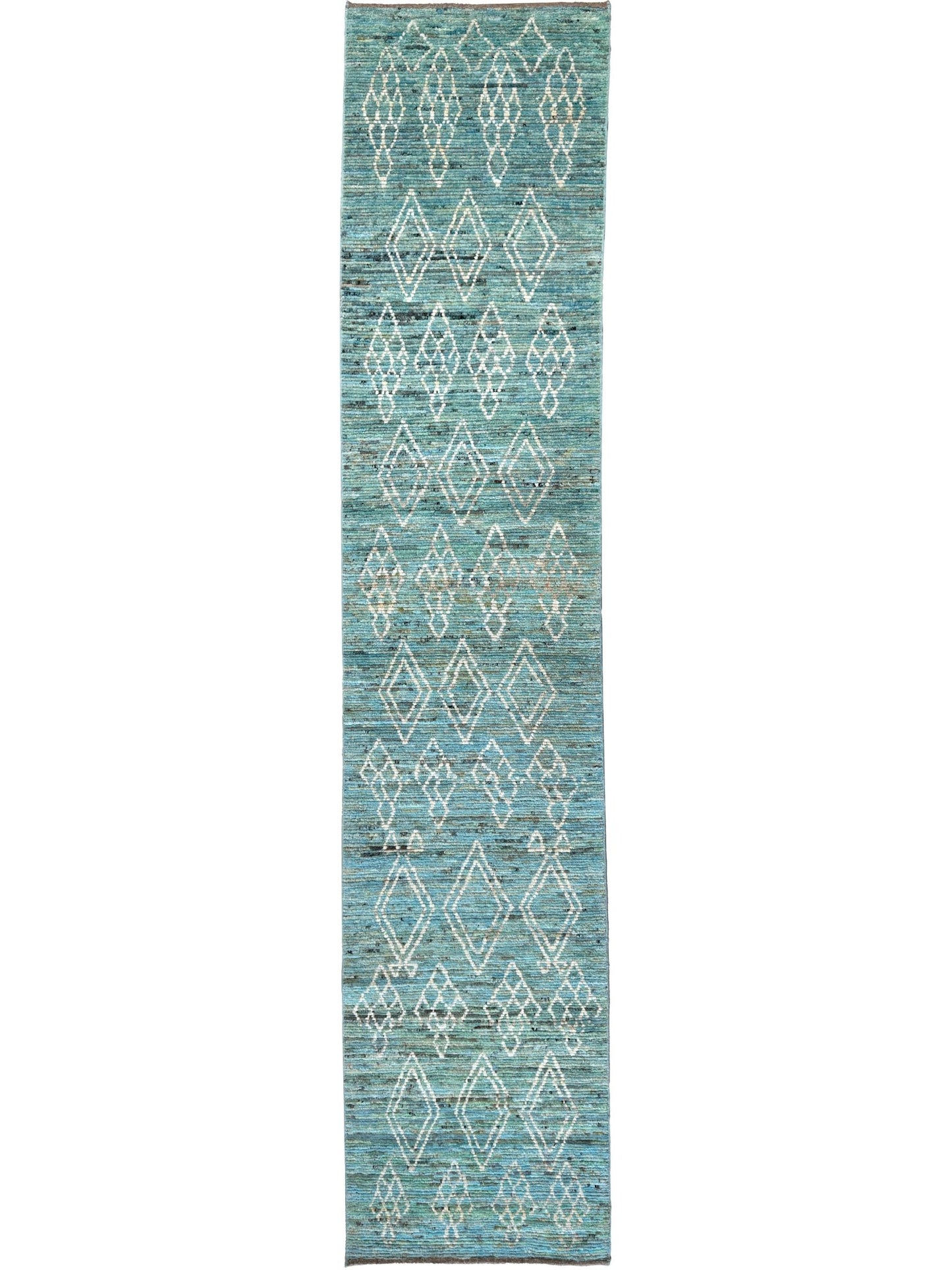 Moroccan Style Runner 2'9"x12'10" Area Rug
