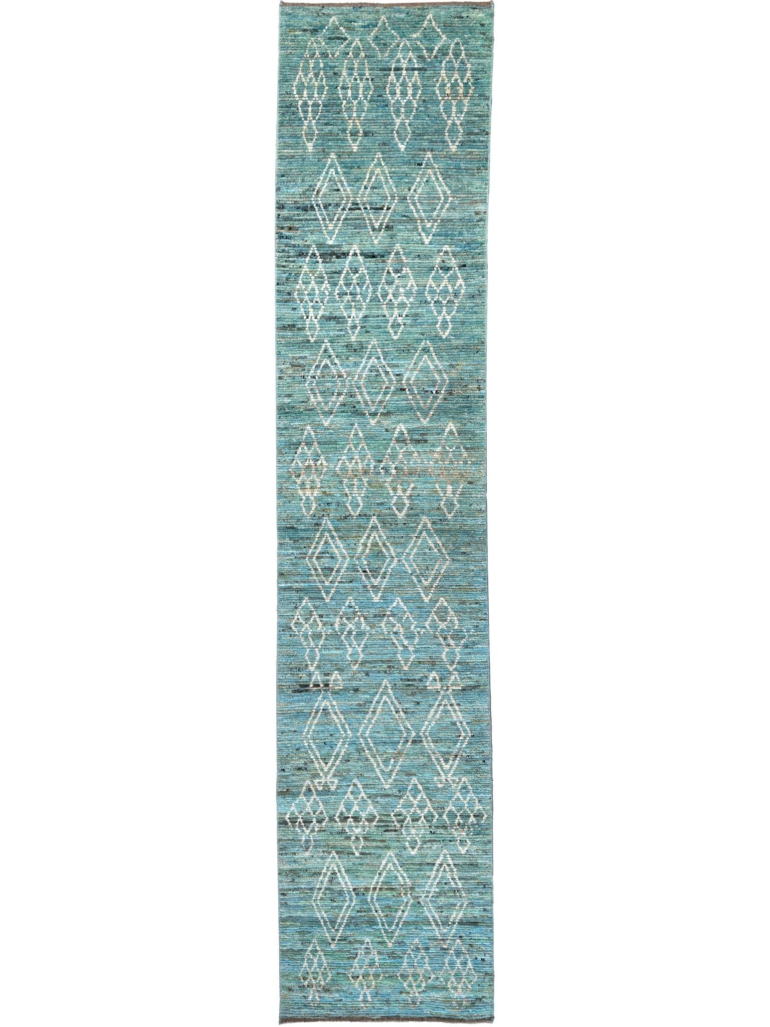 Moroccan Style Runner 2'9"x12'10" Area Rug