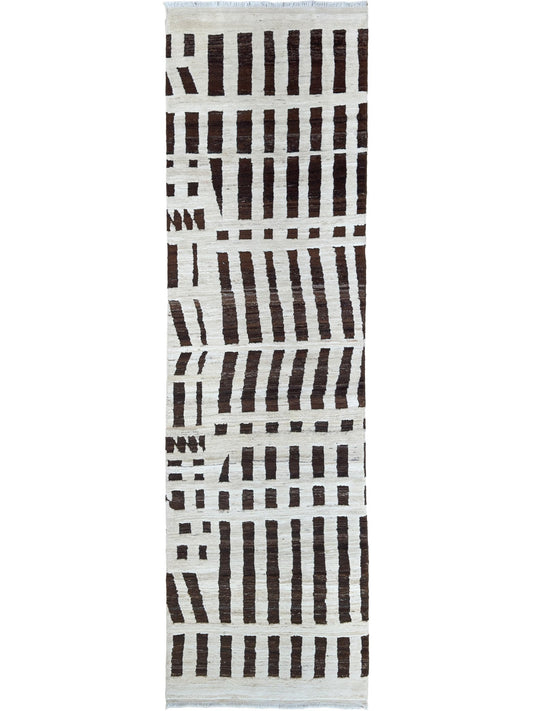 Moroccan Style Runner 2'9"x9'1" Area Rug