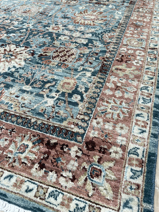 Transitional Tabriz 8'0"x10'1" Area Rug