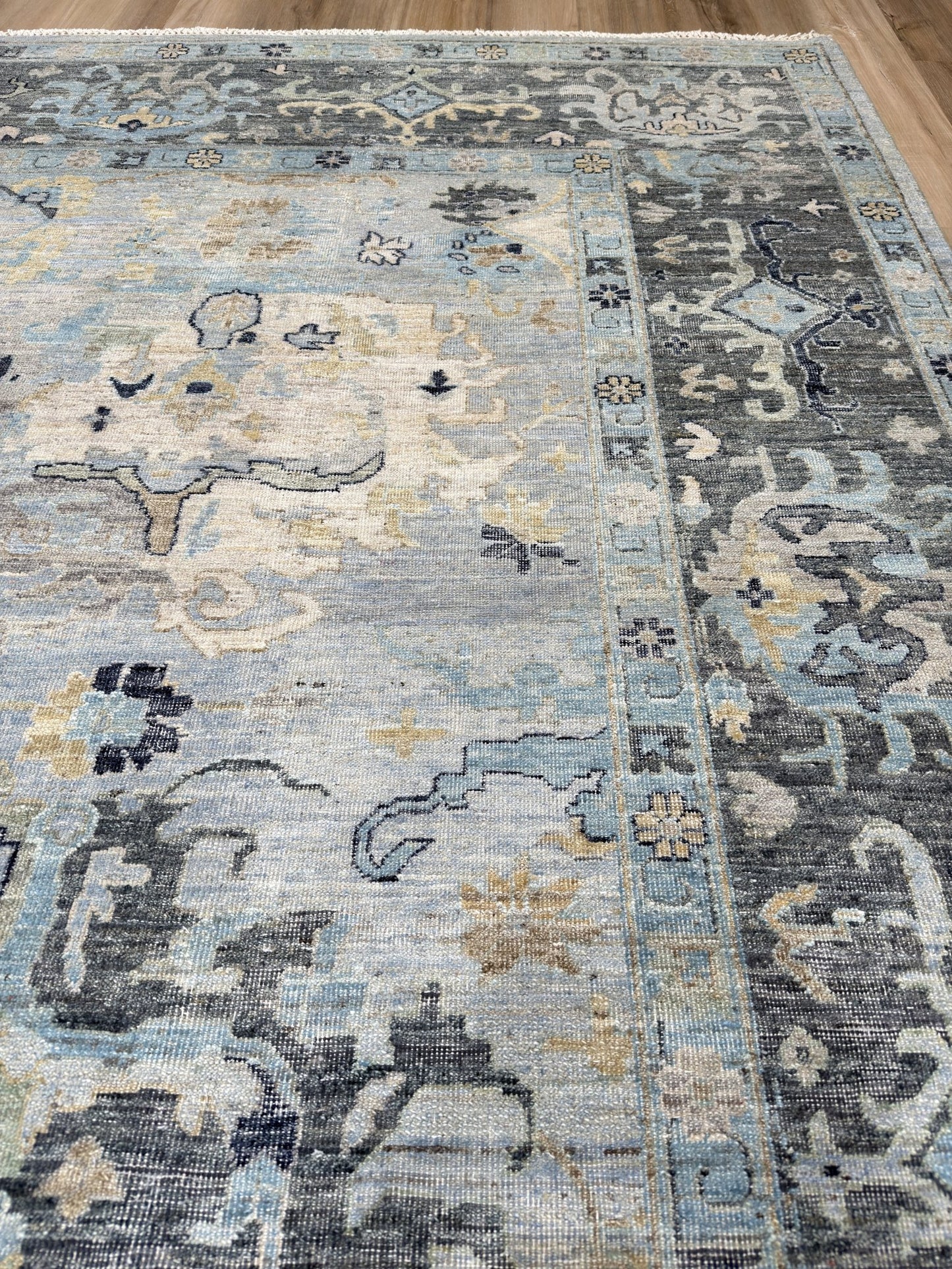 Vintage Look Oushak 10'1"x14'2" Area Rug