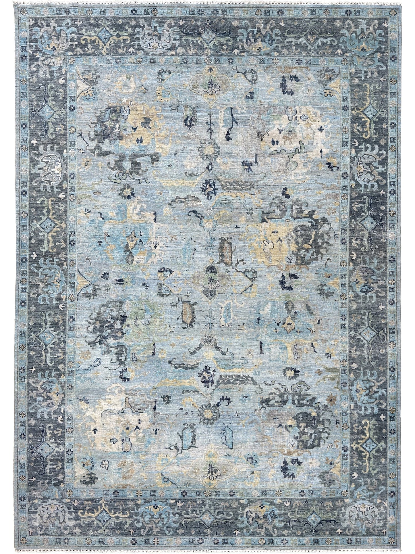 Vintage Look Oushak 10'1"x14'2" Area Rug