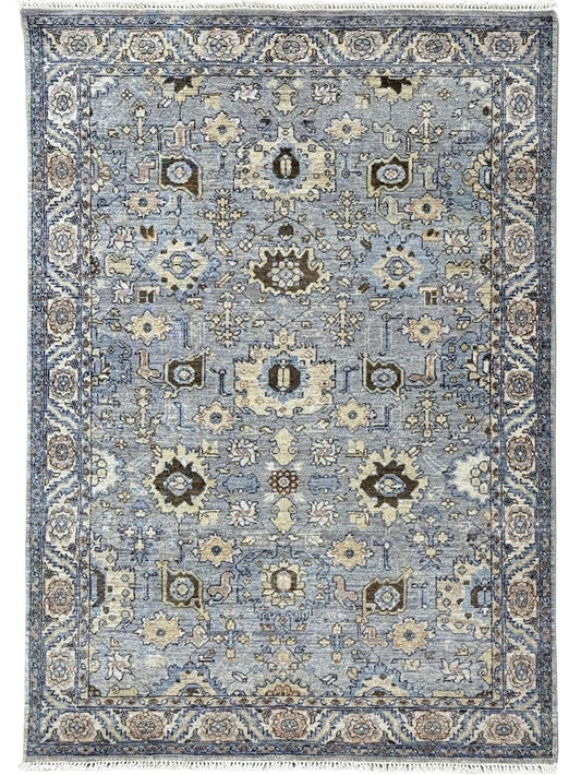Vintage Look Karajeh 5'1"x7'0" Area Rug