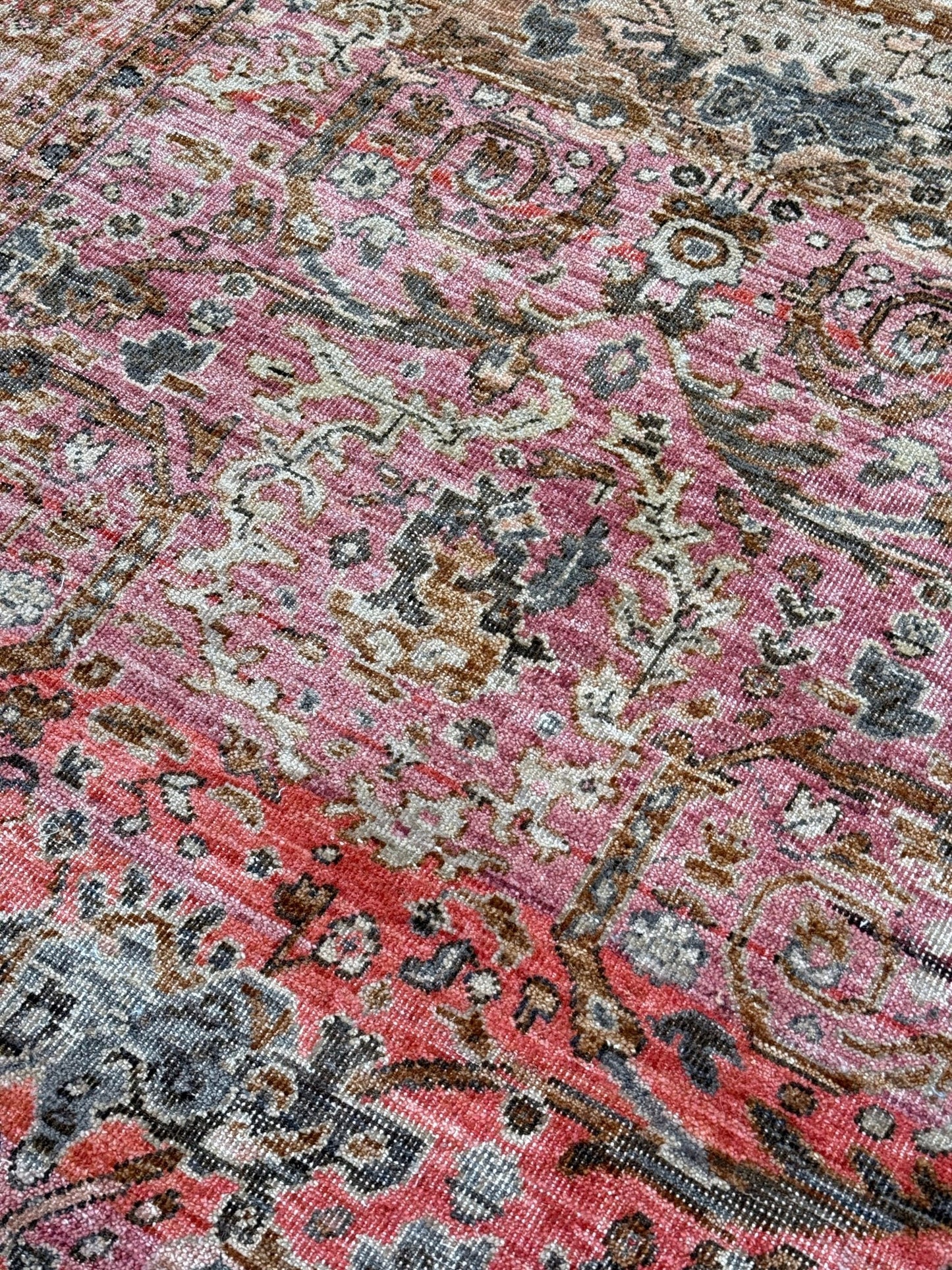 Vintage Look Agra 4'0"x6'0" Area Rug