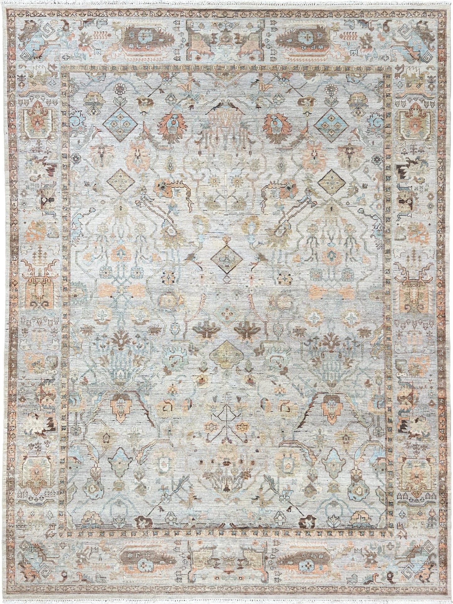 Vintage Look Agra 9'0"x12'1" Area Rug